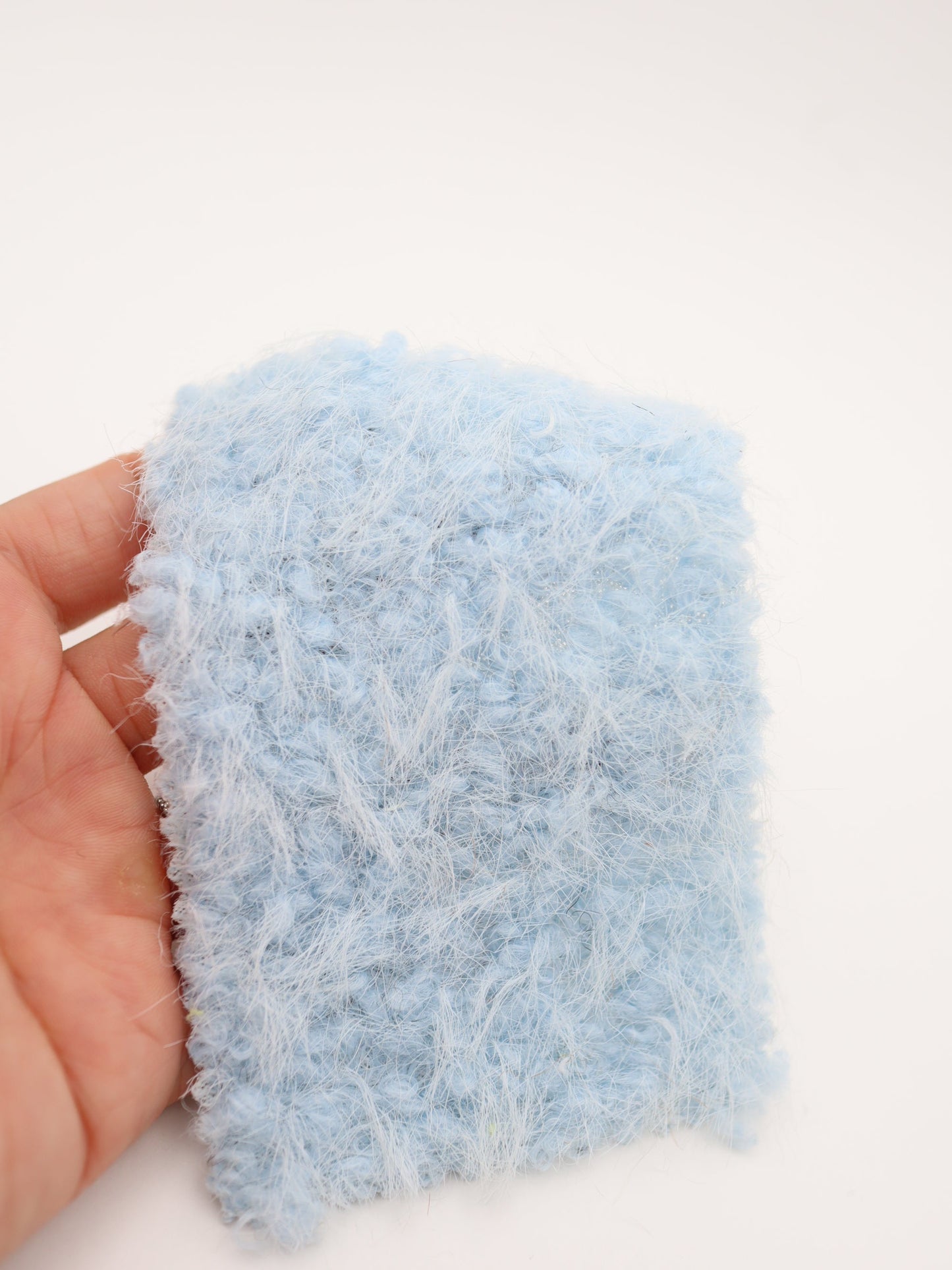 【25AW-034】ふわふわシャギーループニット　/0.5ｙあたり=～975円