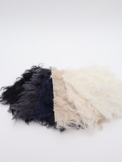 【25AW-037】ふっさふさ超ロングシャギーニット　/0.5ｙあたり=～1325円