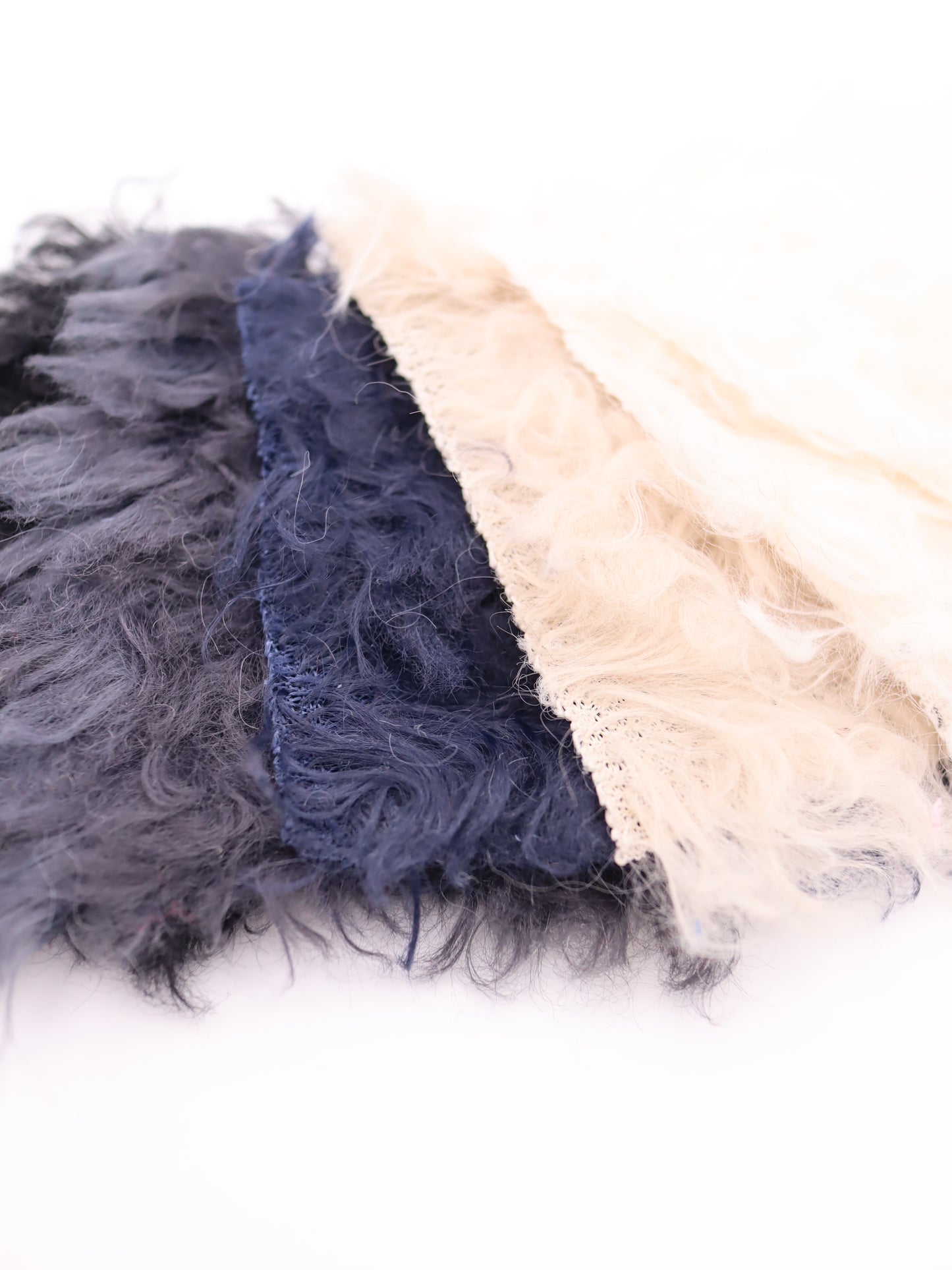 【25AW-037】ふっさふさ超ロングシャギーニット　/0.5ｙあたり=～1325円