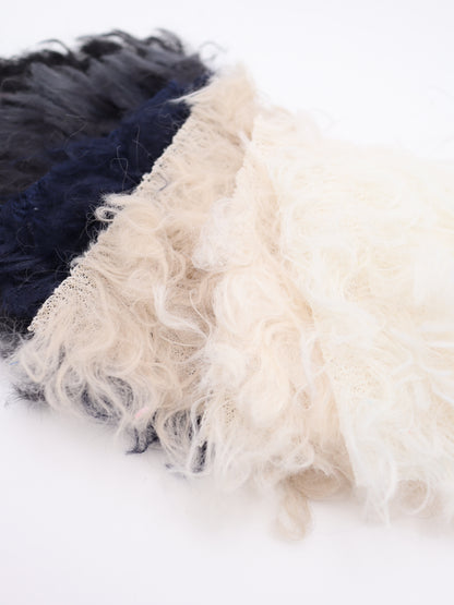 【25AW-037】ふっさふさ超ロングシャギーニット　/0.5ｙあたり=～1325円