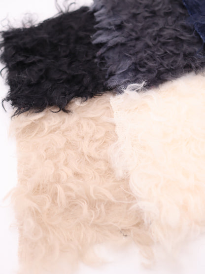 【25AW-037】ふっさふさ超ロングシャギーニット　/0.5ｙあたり=～1325円