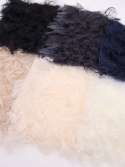 【25AW-037】ふっさふさ超ロングシャギーニット　/0.5ｙあたり=～1325円