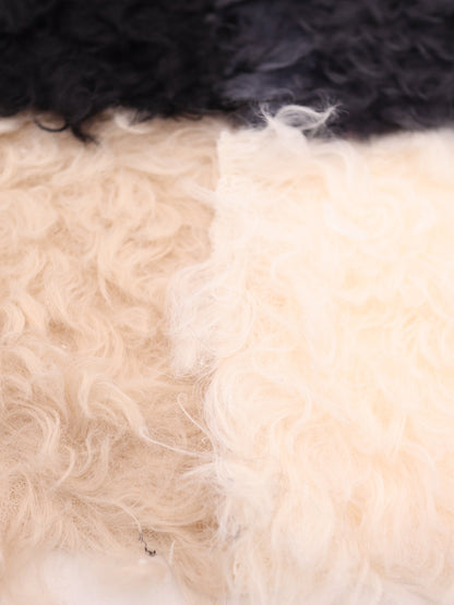 【25AW-037】ふっさふさ超ロングシャギーニット　/0.5ｙあたり=～1325円