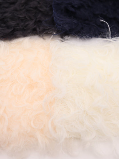 【25AW-037】ふっさふさ超ロングシャギーニット　/0.5ｙあたり=～1325円