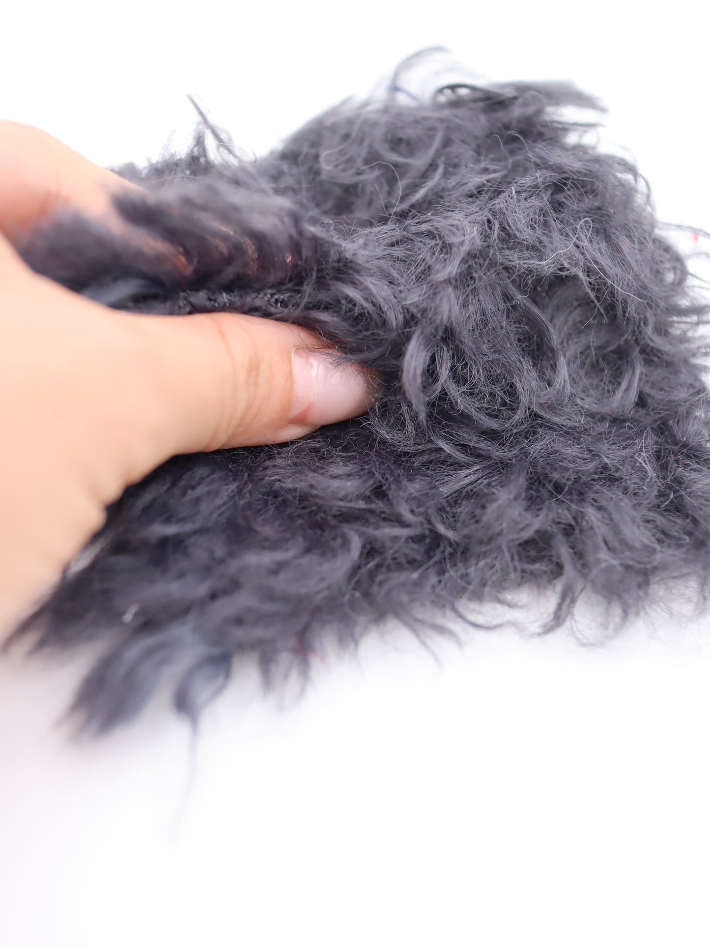 【25AW-037】ふっさふさ超ロングシャギーニット　/0.5ｙあたり=～1325円