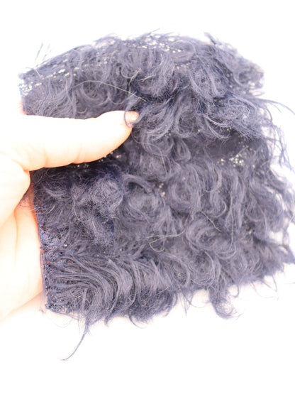 【25AW-037】ふっさふさ超ロングシャギーニット　/0.5ｙあたり=～1325円