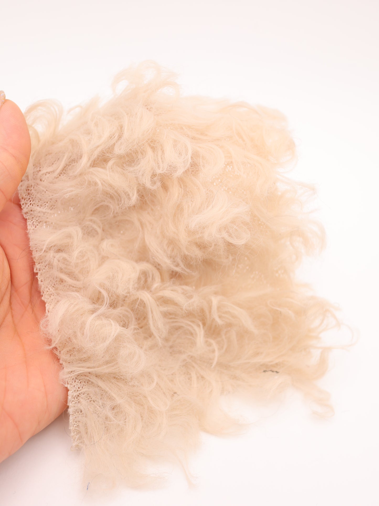 【25AW-037】ふっさふさ超ロングシャギーニット　/0.5ｙあたり=～1325円