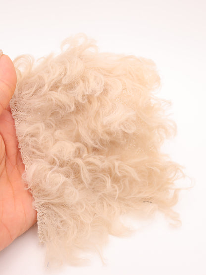 【25AW-037】ふっさふさ超ロングシャギーニット　/0.5ｙあたり=～1325円