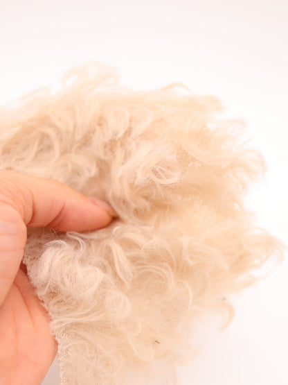 【25AW-037】ふっさふさ超ロングシャギーニット　/0.5ｙあたり=～1325円