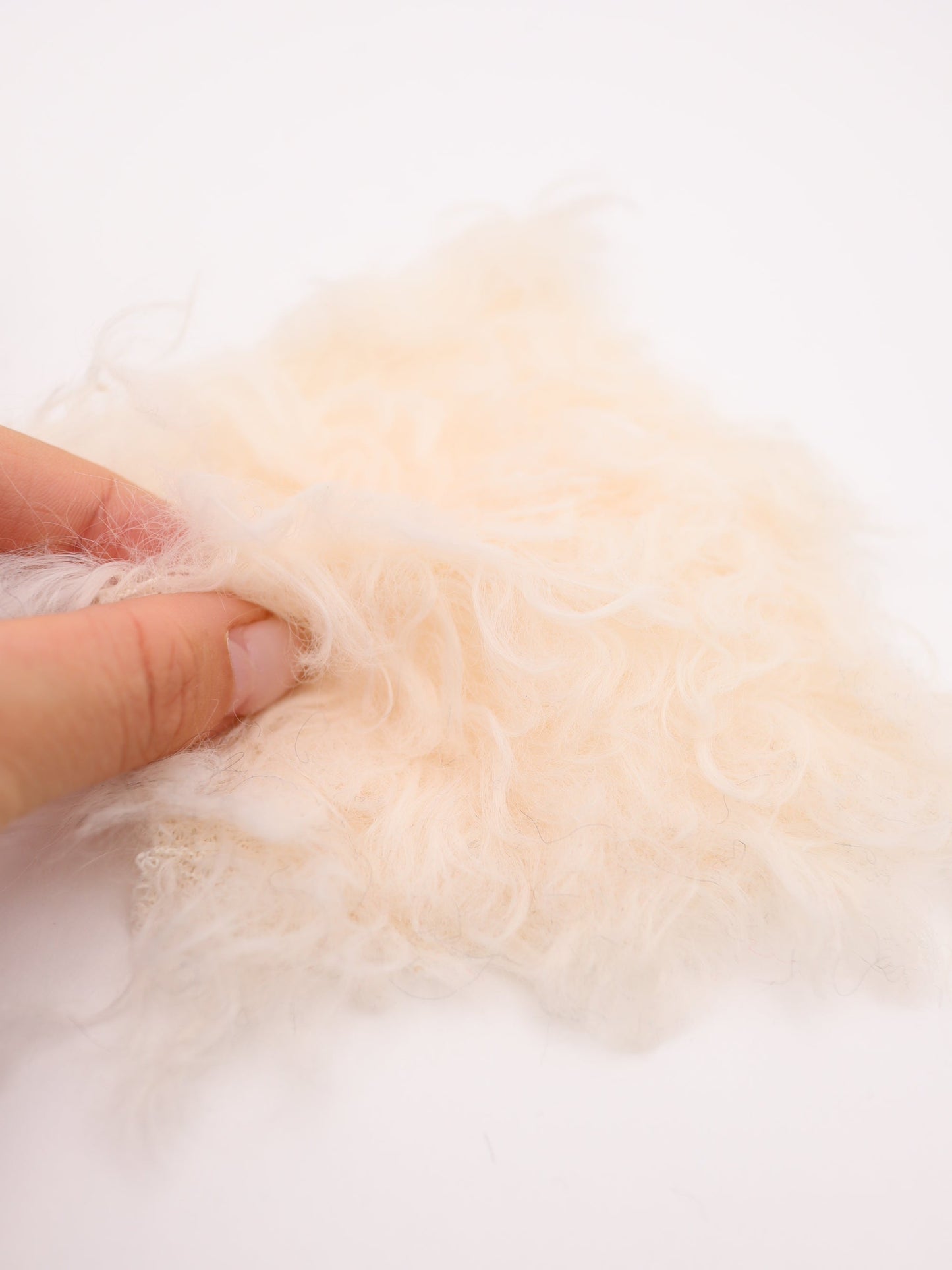 【25AW-037】ふっさふさ超ロングシャギーニット　/0.5ｙあたり=～1325円