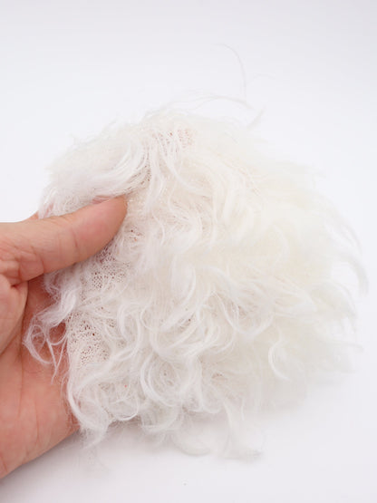 【25AW-037】ふっさふさ超ロングシャギーニット　/0.5ｙあたり=～1325円