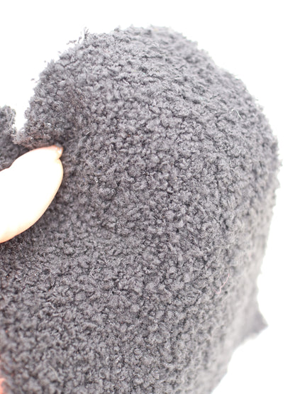 【25AW-029】リバーシブルシロクマ両面ボアニット　/0.5ｙあたり=～1395円