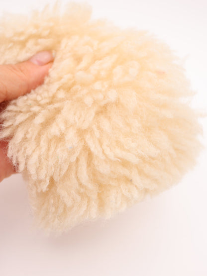 【25AW-027】ふわっふわチベットラム風シャギーニット　/0.5ｙあたり=～1180円