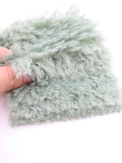 【25AW-027】ふわっふわチベットラム風シャギーニット　/0.5ｙあたり=～1180円
