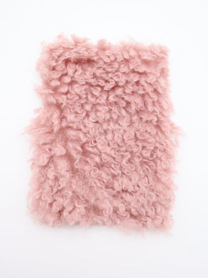 【25AW-027】ふわっふわチベットラム風シャギーニット　/0.5ｙあたり=～1180円