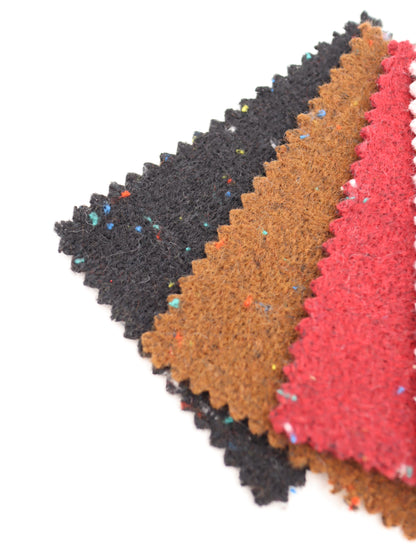 【25AW-036】ウール混カラフルつぶつぶツイード　/0.5ｙあたり=～1160円